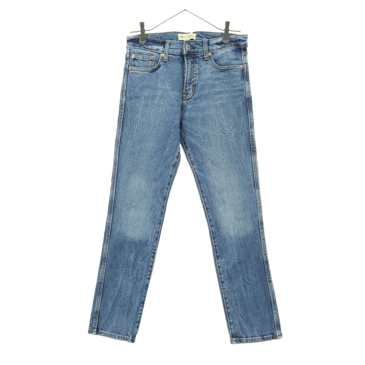 GAP ギャップ ストレートデニムパンツ W27 ブルー