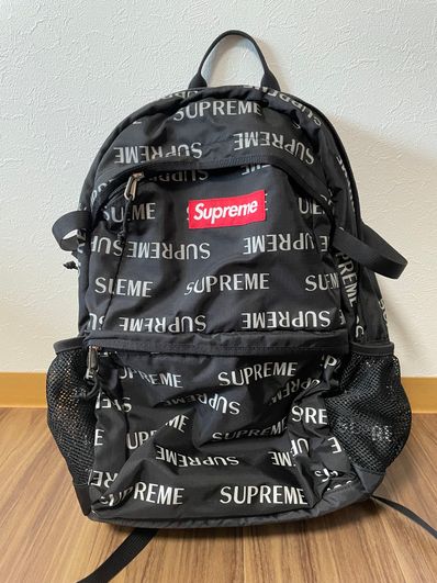 Supreme 3M Reflective Repeat Backpack "Black"