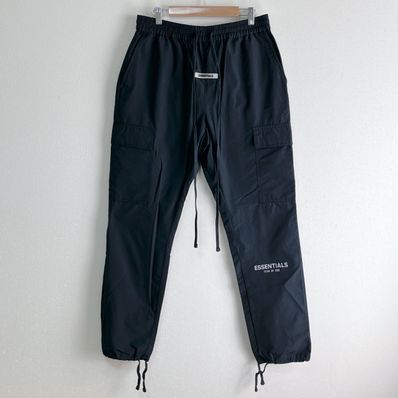 FEAR OF GOD ESSENTIALS Nylon Cargo Pants "Black"