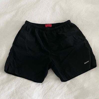 supreme シュプリームナイロン ショーツ 黒 S