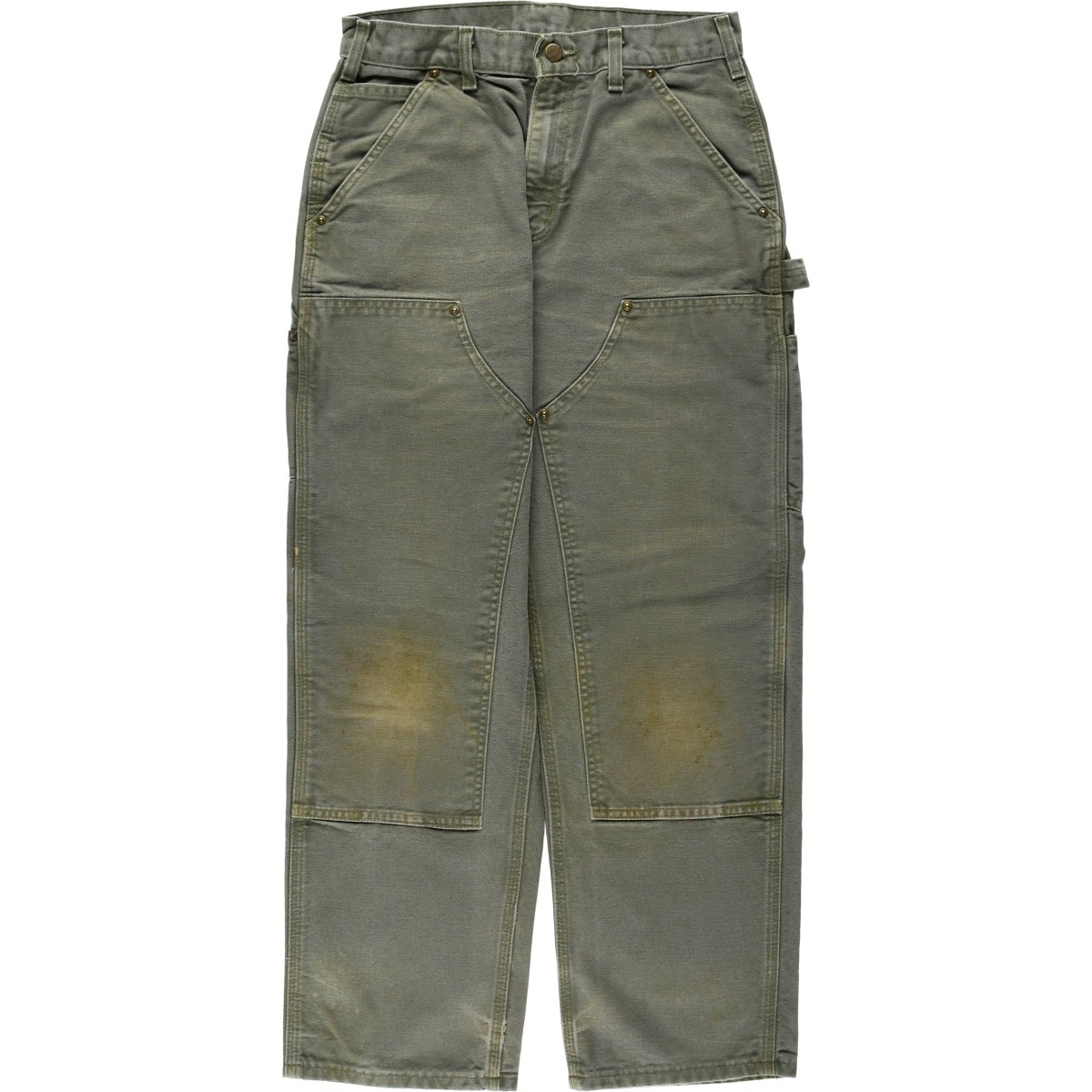 古着 カーハート Carhartt Dungaree Fit ダブルニー ダックペインターパンツ メンズw30相当/eaa639572