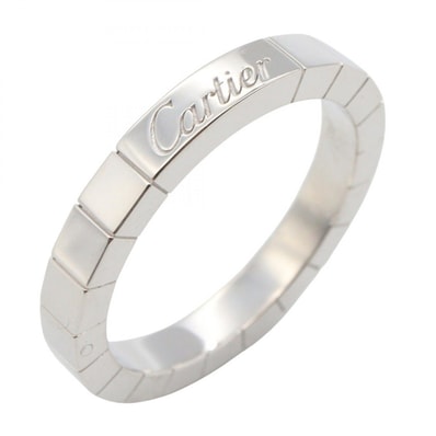 カルティエ CARTIER ラニエール リング リング・指輪 ジュエリー K18WG(ホワイトゴールド) メンズ レディース シルバー系 【中古】