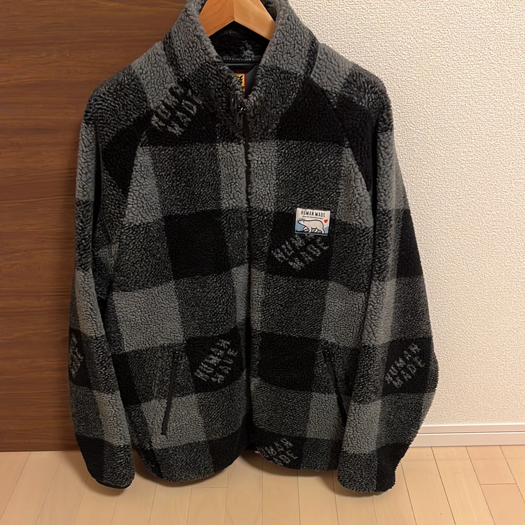 HUMAN MADE Girls Don 't Cry fleece jacket 