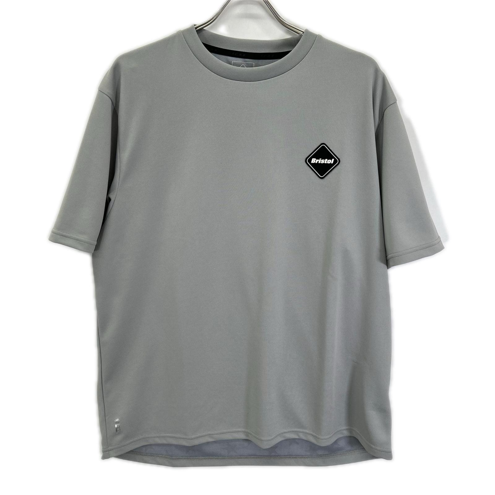 エフシーリアルブリストル 26SS グレー FCRB-260141 FREEZE TECH S/S TOP Tシャツ XL