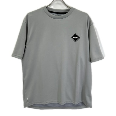 エフシーリアルブリストル 26SS グレー FCRB-260141 FREEZE TECH S/S TOP Tシャツ XL