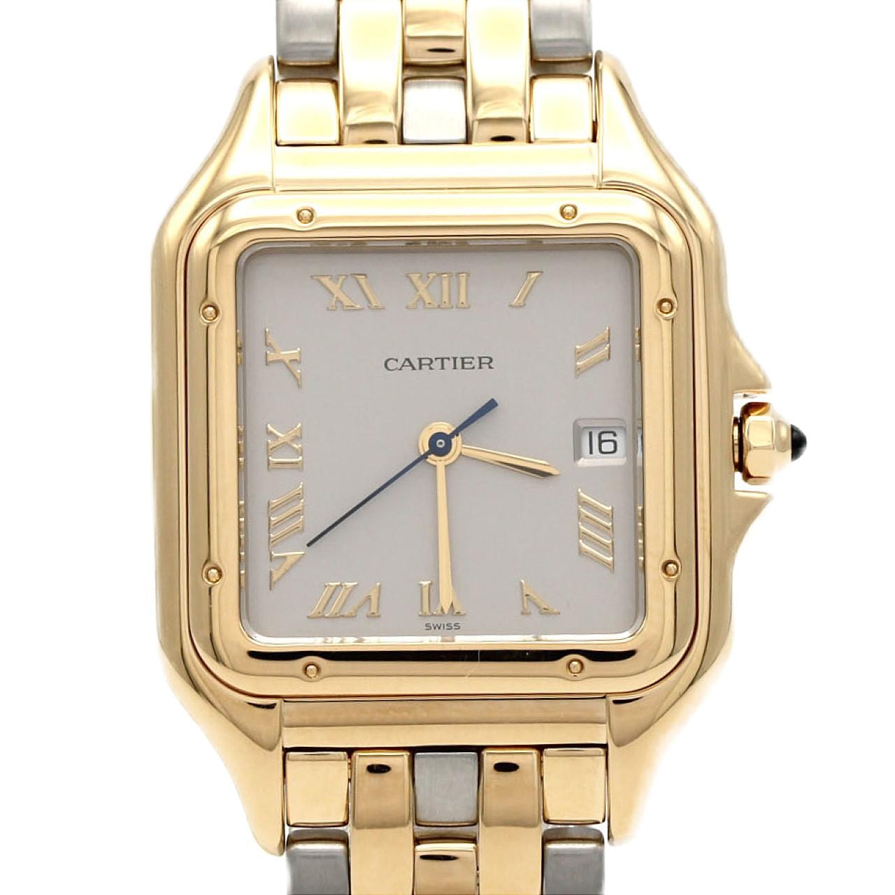 カルティエ パンテールクラシック&フィガロ LM YGコンビ W25039L6 YG クォーツ