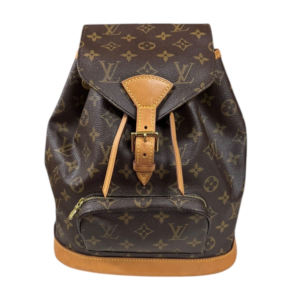 ルイヴィトン モンスリMM モノグラム リュック・デイパック モノグラムキャンバス M51136 レディース LOUIS VUITTON  中古