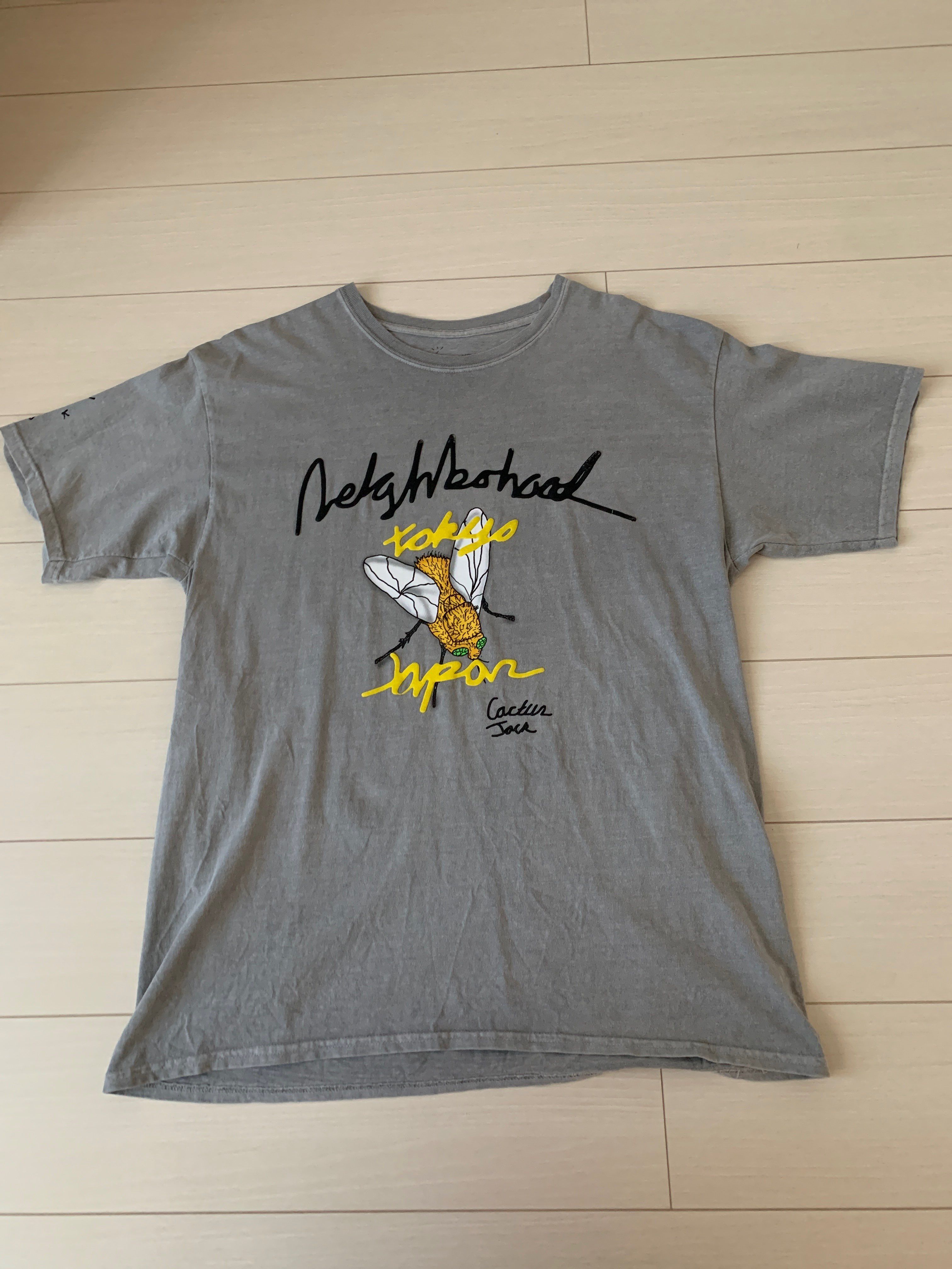 NEIGHBORHOOD Travis Scott Cactus Jack Carousel T-shirt "Grey"