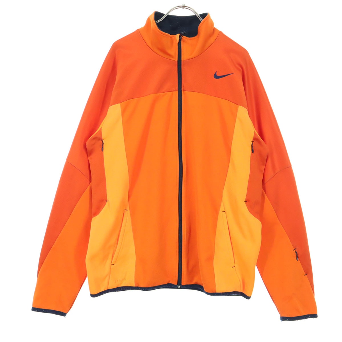 NIKE ナイキ スウッシュ 長袖 トラックジャケット XL オレンジ