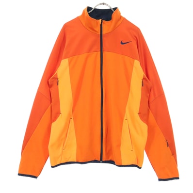 NIKE ナイキ スウッシュ 長袖 トラックジャケット XL オレンジ