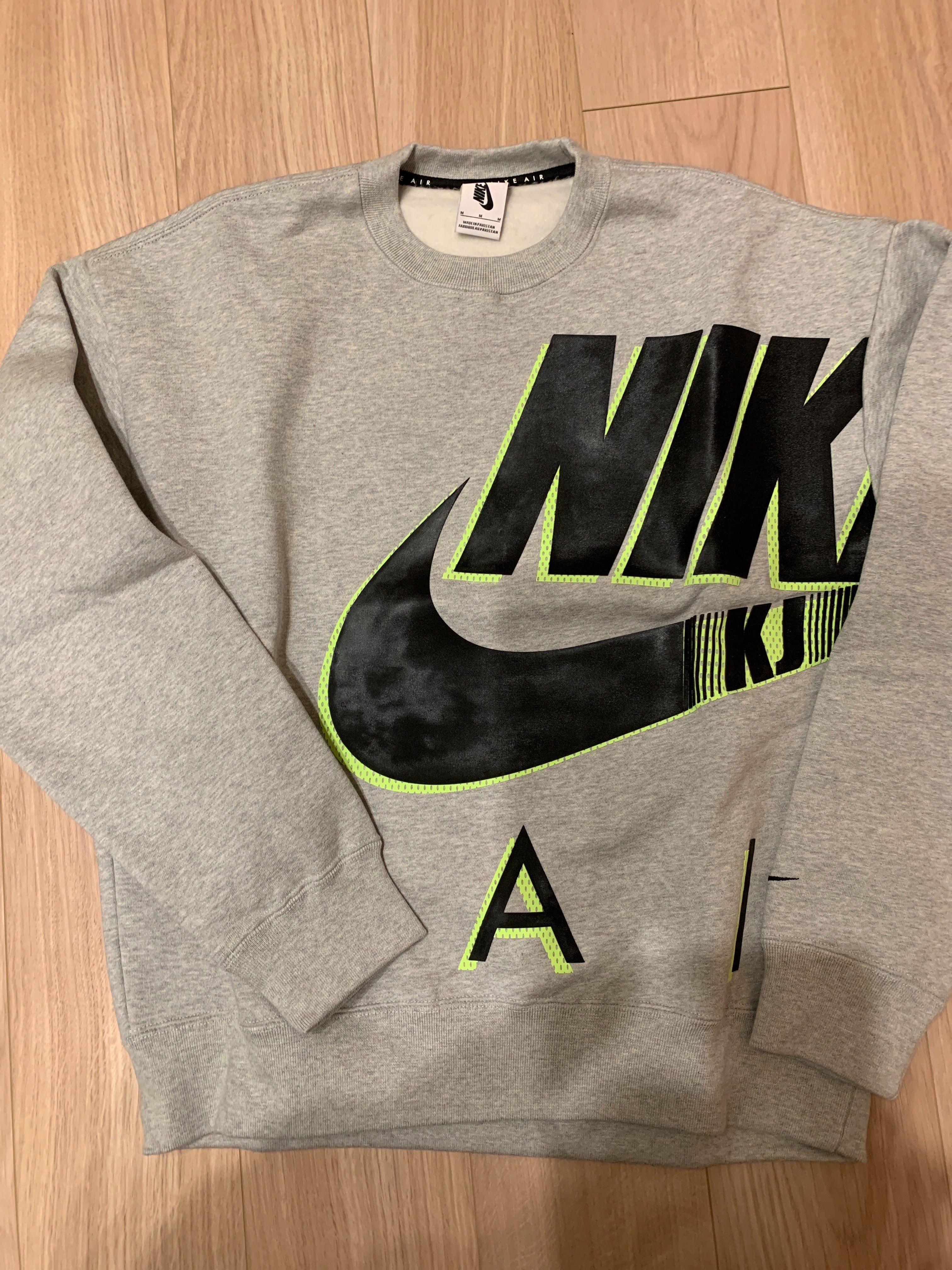 KIM JONES × NIKE CREW SWEAT "GREY HEATHER"