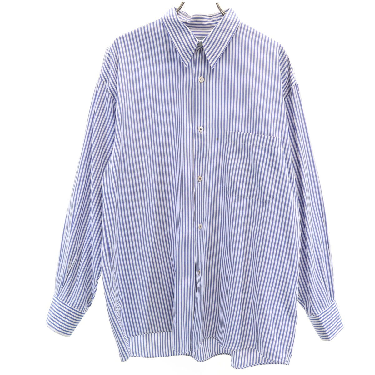 KENZO ケンゾー 90s オールド ストライプ柄 長袖 シャツ 3 ブルー