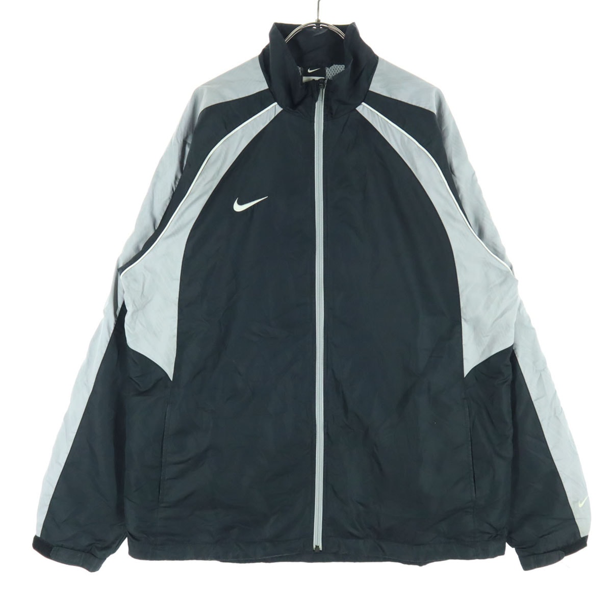 NIKE ナイキ スウッシュ 長袖 ウインドブレーカー XL ブラック