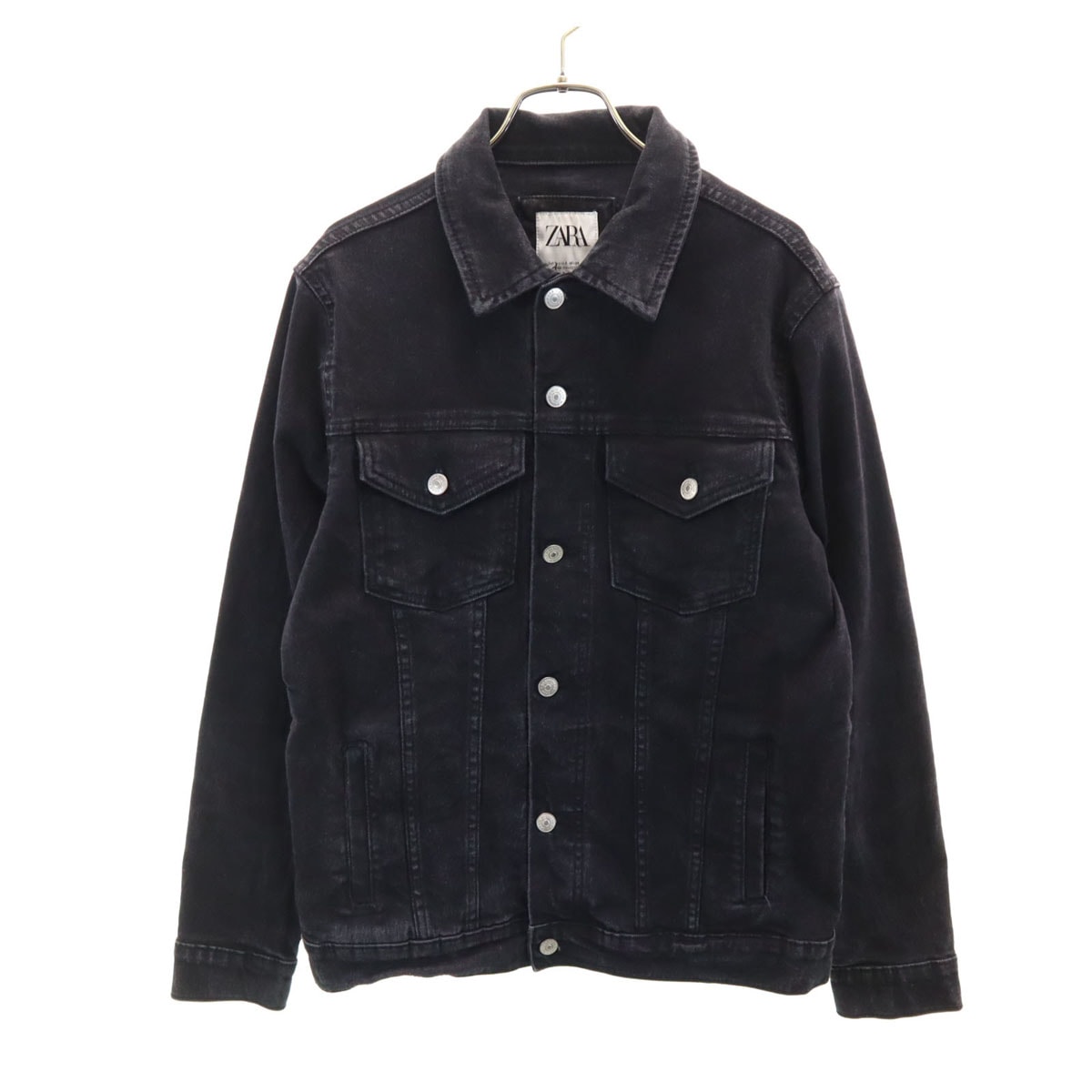 ZARA ザラ デニムジャケット S ブラック ジージャン