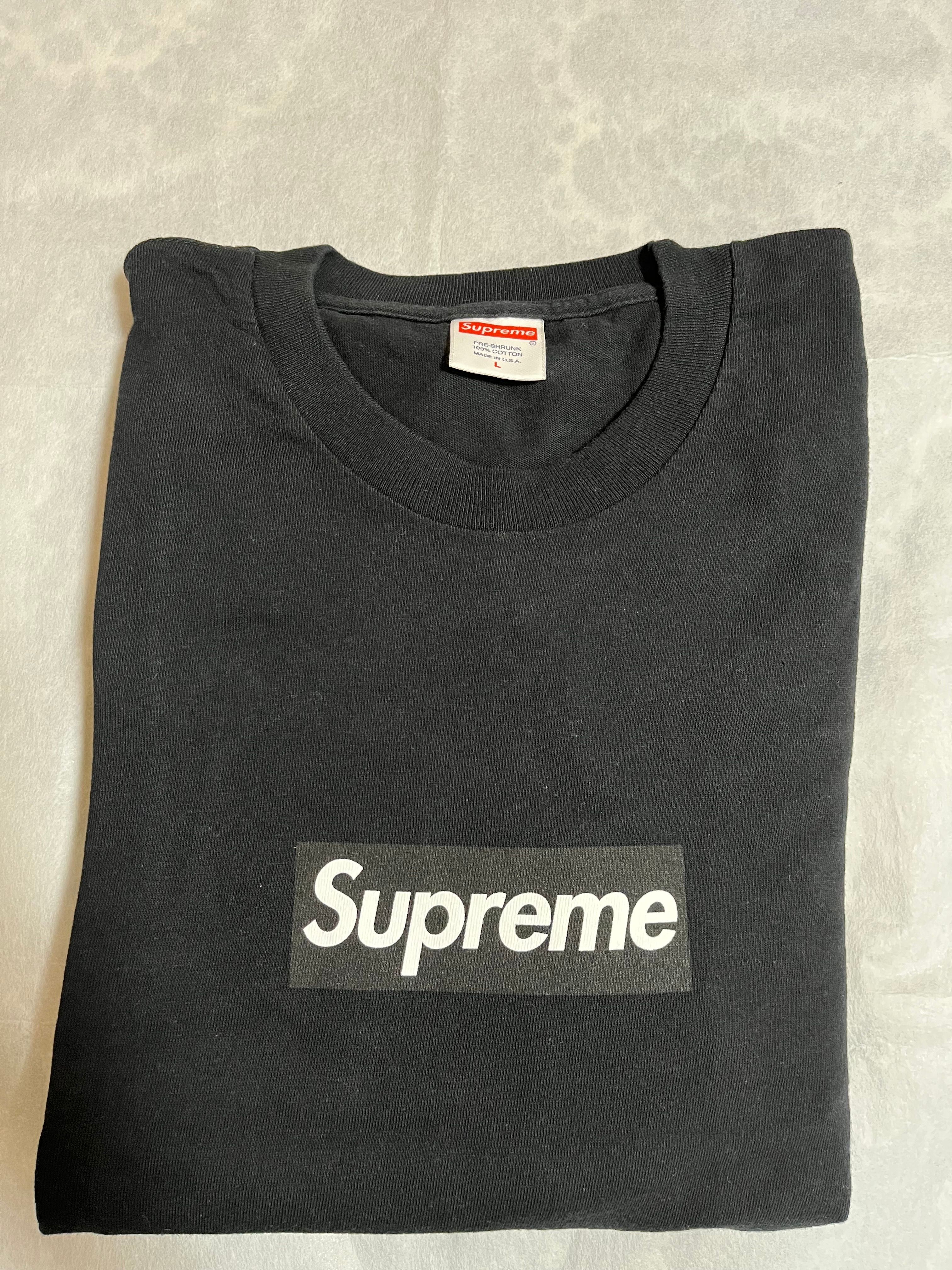 Supreme Box Logo L/S Tee "Black"