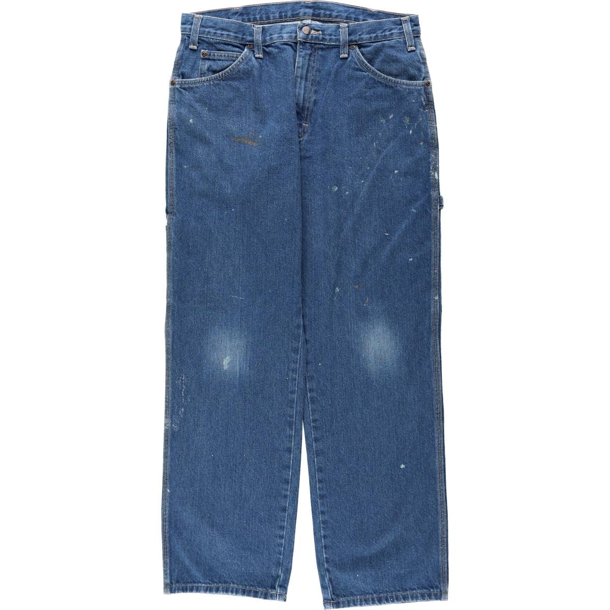 古着 ディッキーズ Dickies デニムペインターパンツ メンズw34相当/eaa664132
