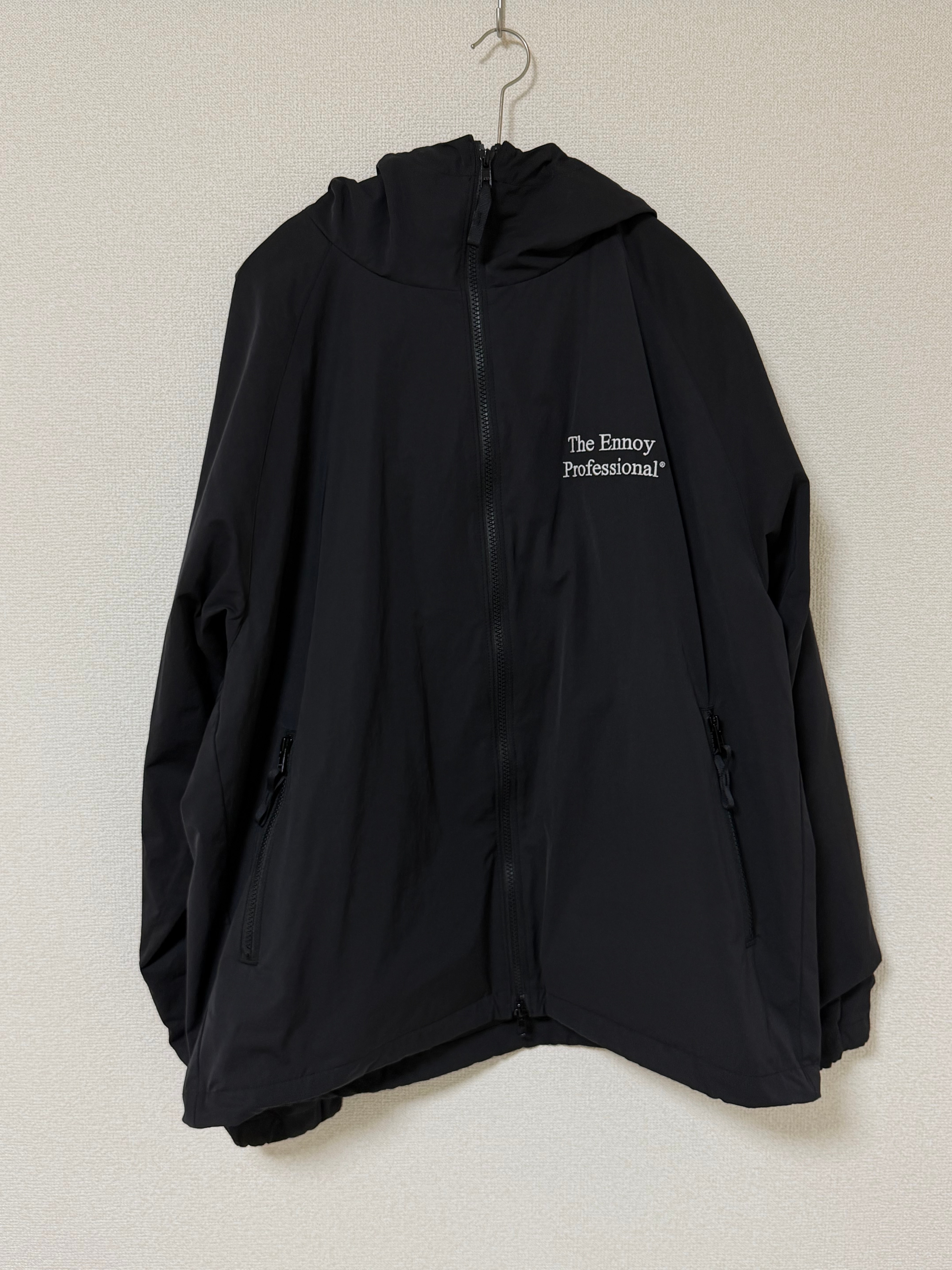 【最安値・希少】ENNOY エンノイ　CPN HOODIE SET UP 黒×白 ENNOY PROFESSIONAL CPN HOODIE SET UP