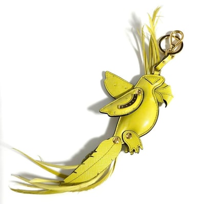 【高級】プラダ メンズ レディース キーリング キーホルダー バッグ チャーム