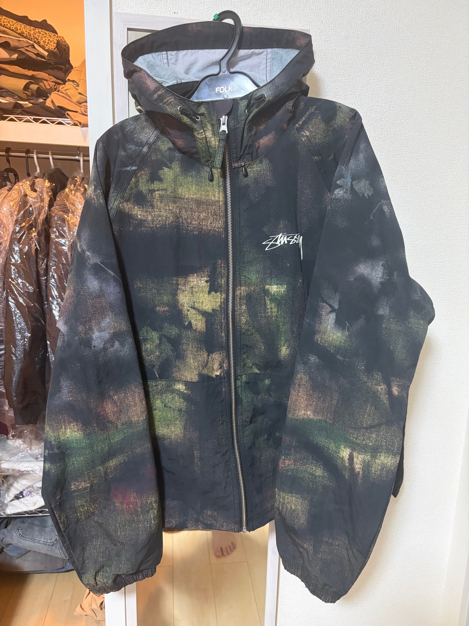 Stussy Beach Shell Stenpat Camo "Fortine"