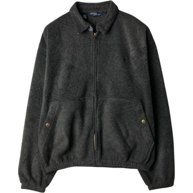 古着 90年代 ラルフローレン Ralph Lauren POLO by Ralph Lauren スイングトップタイプ フリースジャケット USA製 メンズL相当 ヴィンテージ/eaa627023
