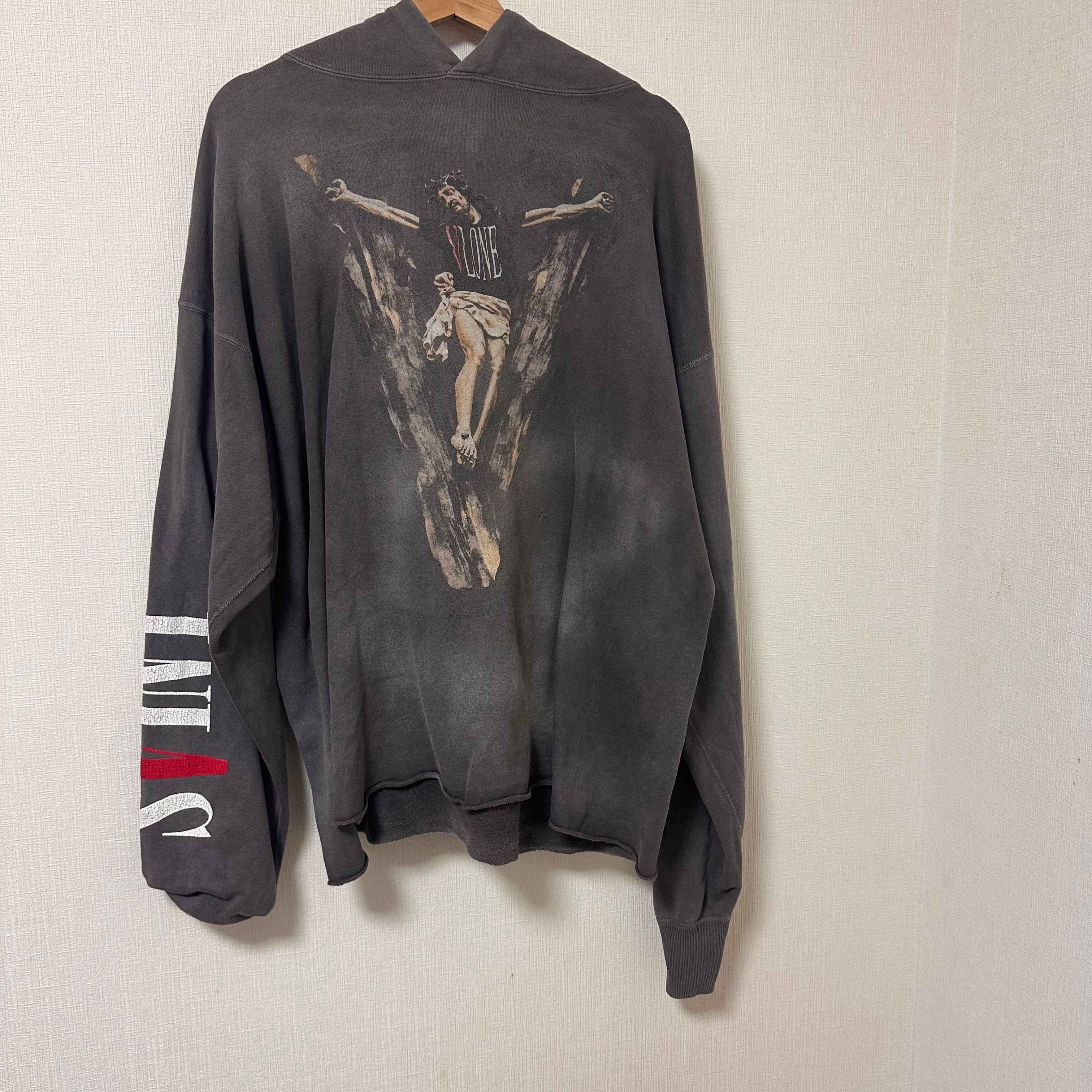 SAINT Mxxxxxx 22SS VLONE HOODIE "Black"