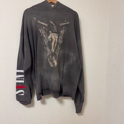 SAINT Mxxxxxx 22SS VLONE HOODIE "Black"