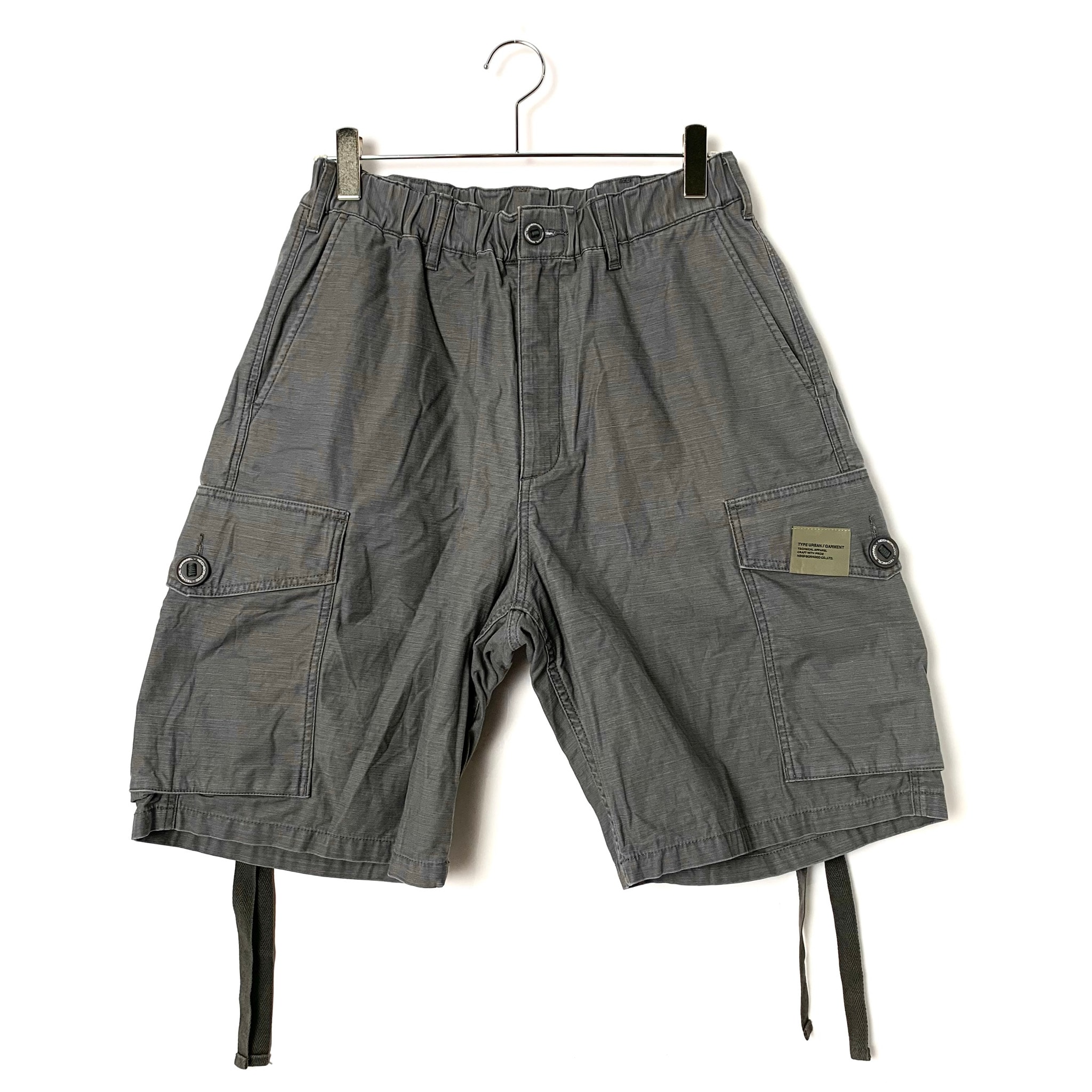 NEIGHBORHOOD Wide Cargo Short Pants "Gray"