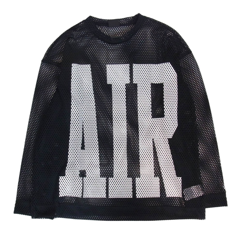 NIKE AIR JORDAN ナイキ ジョーダン IM6560-010 ×UNION ユニオン × Fragment Design LONG SLEEVE JERSEY フラグメントデザイン メッシュ ロングスリーブ 長袖Tシャツ M【美品】【中古】
