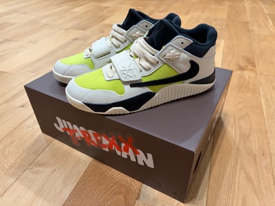 Travis Scott × Nike Jordan Jumpman Jack TR CJ1 T-Rexx "Bright Cactus"