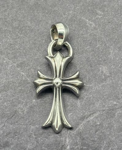 Chrome Hearts CH Cross Pendant Small / Plain Bail "Silver"