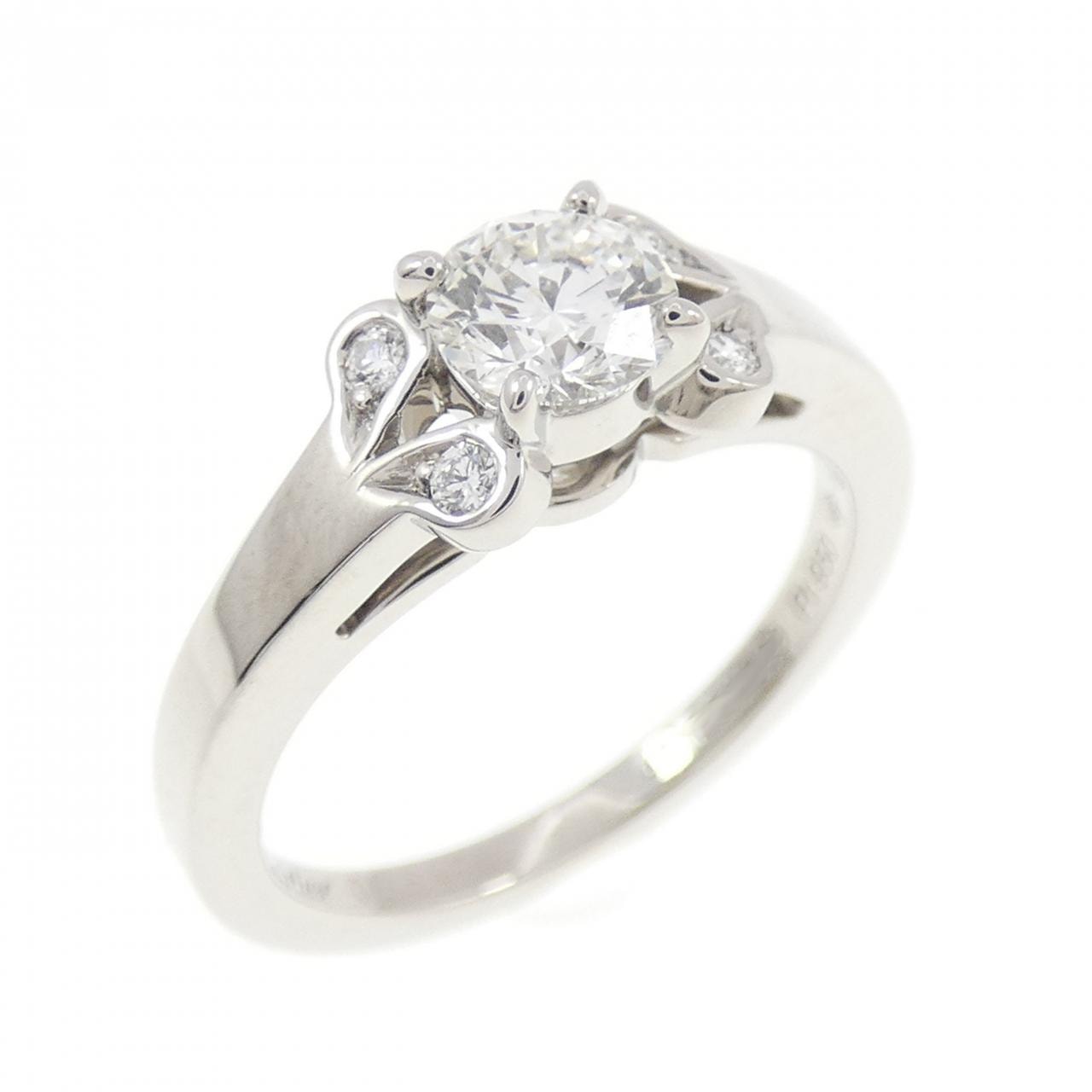 カルティエ バレリーナ リング 0.35CT H VS2 3EXT