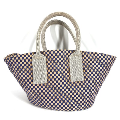 エルメス HERMES パニエバス PM パニエバスPM カバン トートバッグ ハンドバッグ リネン ベージュ