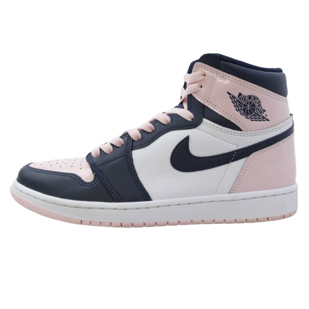 NIKE AIR JORDAN ナイキ ジョーダン スニーカー DD9335-641 Womens Air Jordan 1 High OG SE Atmosphere AJ1 ウィメンズ エアジョーダン1 ハイ アトモスフィア スニーカー ピンク系【中古】
