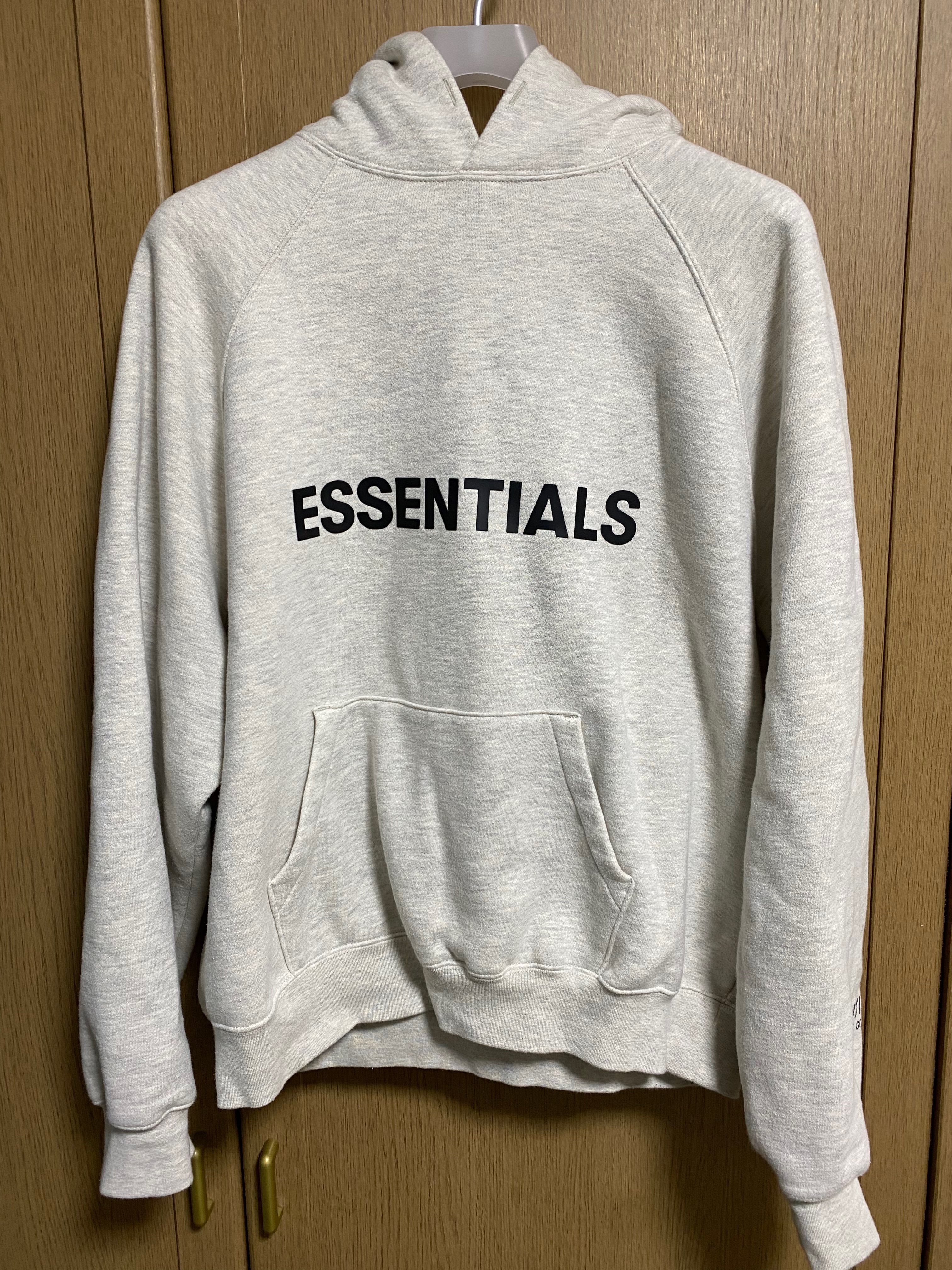 FEAR OF GOD 3D Silicon Applique Pullover Hoodie "Oatmeal Heather"