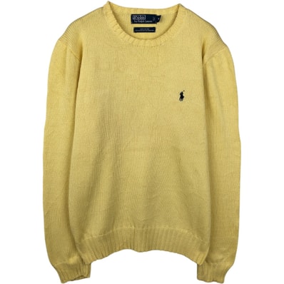 古着 ラルフローレン Ralph Lauren POLO by Ralph Lauren コットンニットセーター メンズM相当/eaa637170