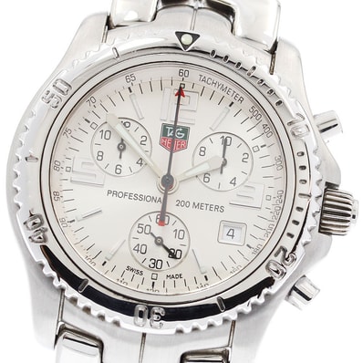 ☆良品 タグホイヤー リンク クロノグラフ CT1112 メンズ 【中古】