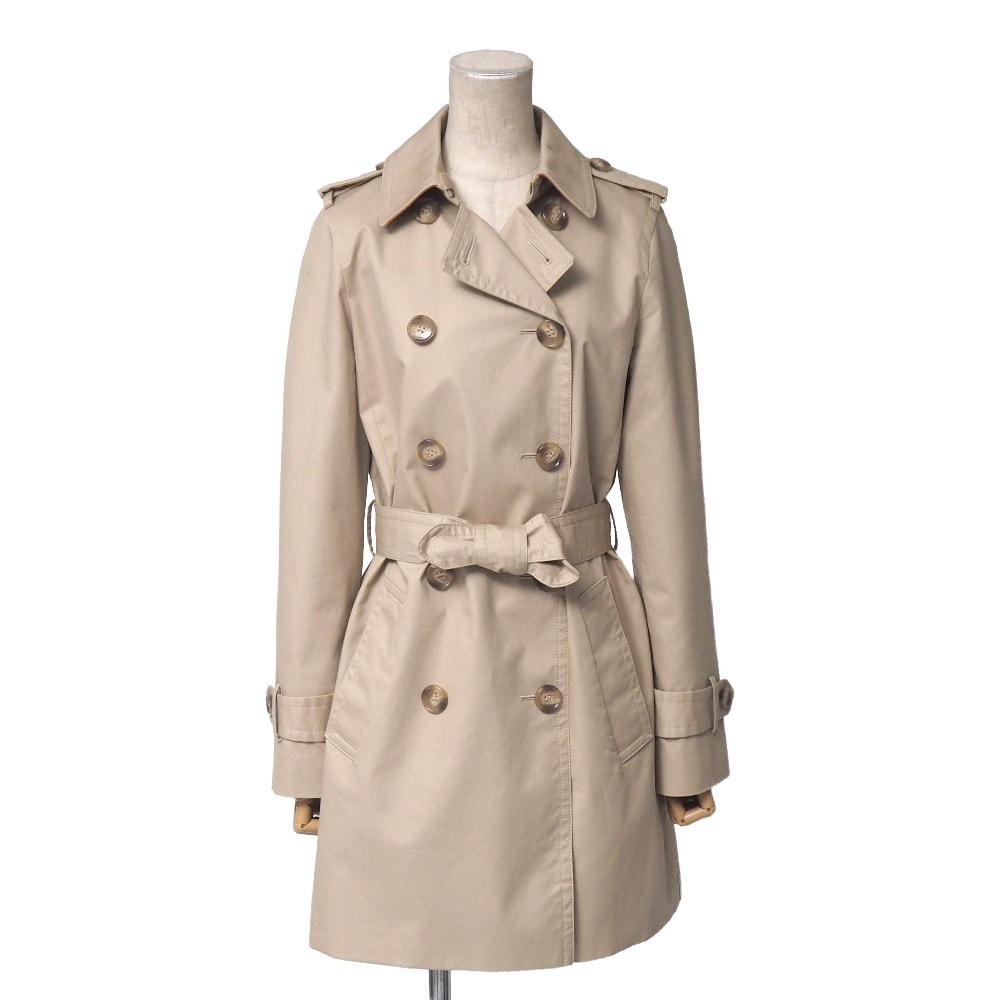 COACH コーチ トレンチコート サイズXS スプリングコート ベルテッドコート 裏:シグネチャー柄 ブランド古着【中古】20260410/RA8965