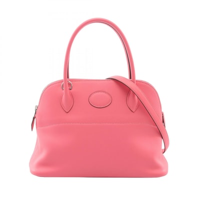エルメス HERMES ボリード27 2WAY ハンドバッグ バッグ レザー カーフ(牛革) ヴォースイフト ヴォースイフト ローズアザレ C刻印(2018年製造) レディース ピンク系 【中古】