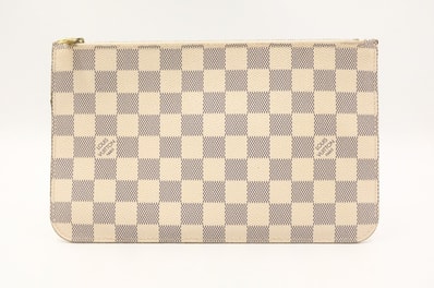 ルイヴィトン ダミエアズール ネヴァーフルポーチ