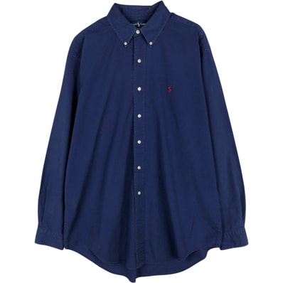 古着 ラルフローレン Ralph Lauren CLASSIC FIT 長袖 ボタンダウンシャツ メンズXL相当/eaa678420
