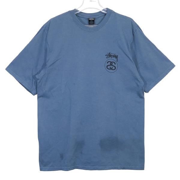 Stussy Stock Link Tee Pigment Dyed "Navy"