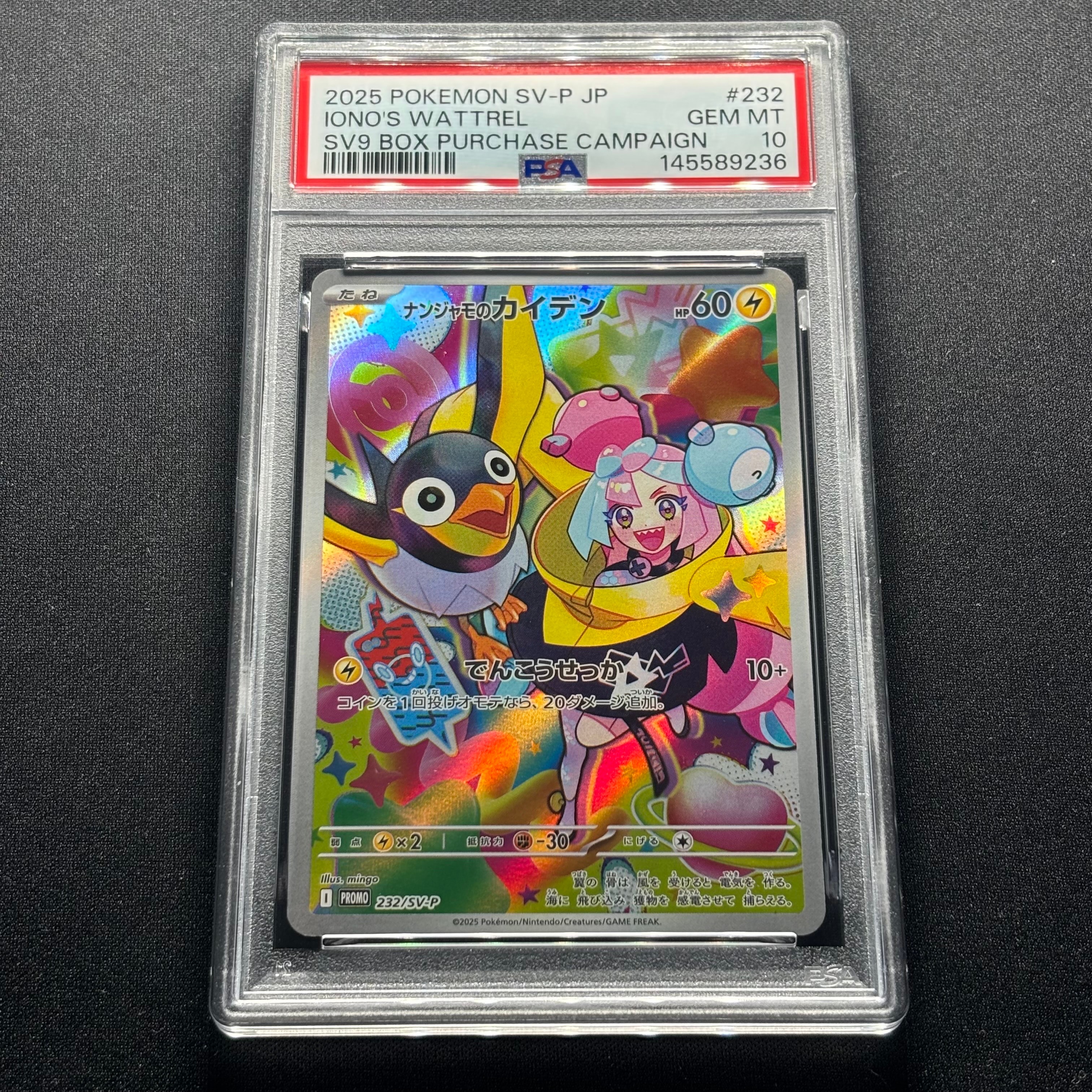 ナンジャモのカイデン P [SV-P 232](プロモーションカード「拡張パック