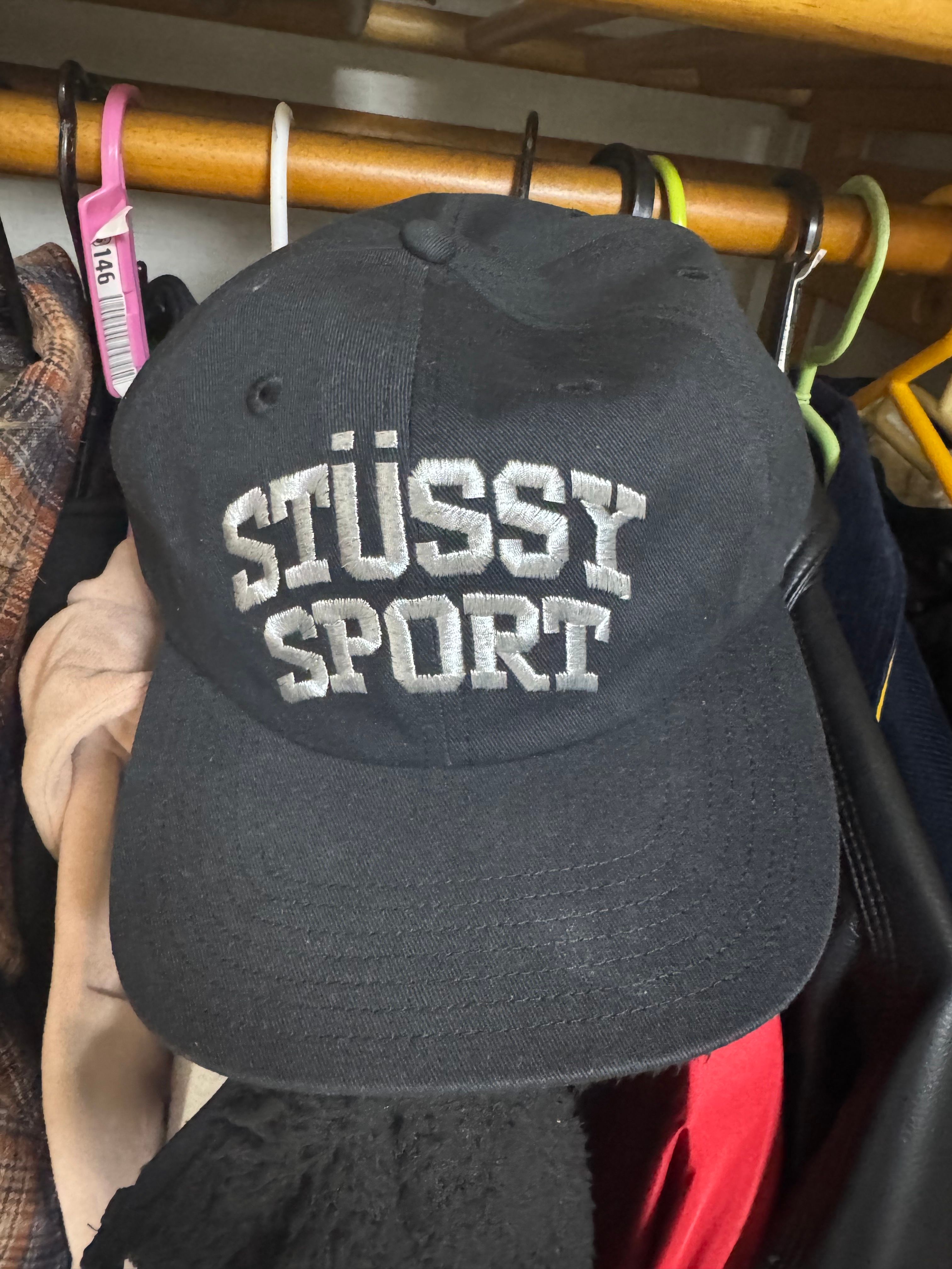 Stussy MD Stussy Sport Cap "Black/Metallic" 1311158