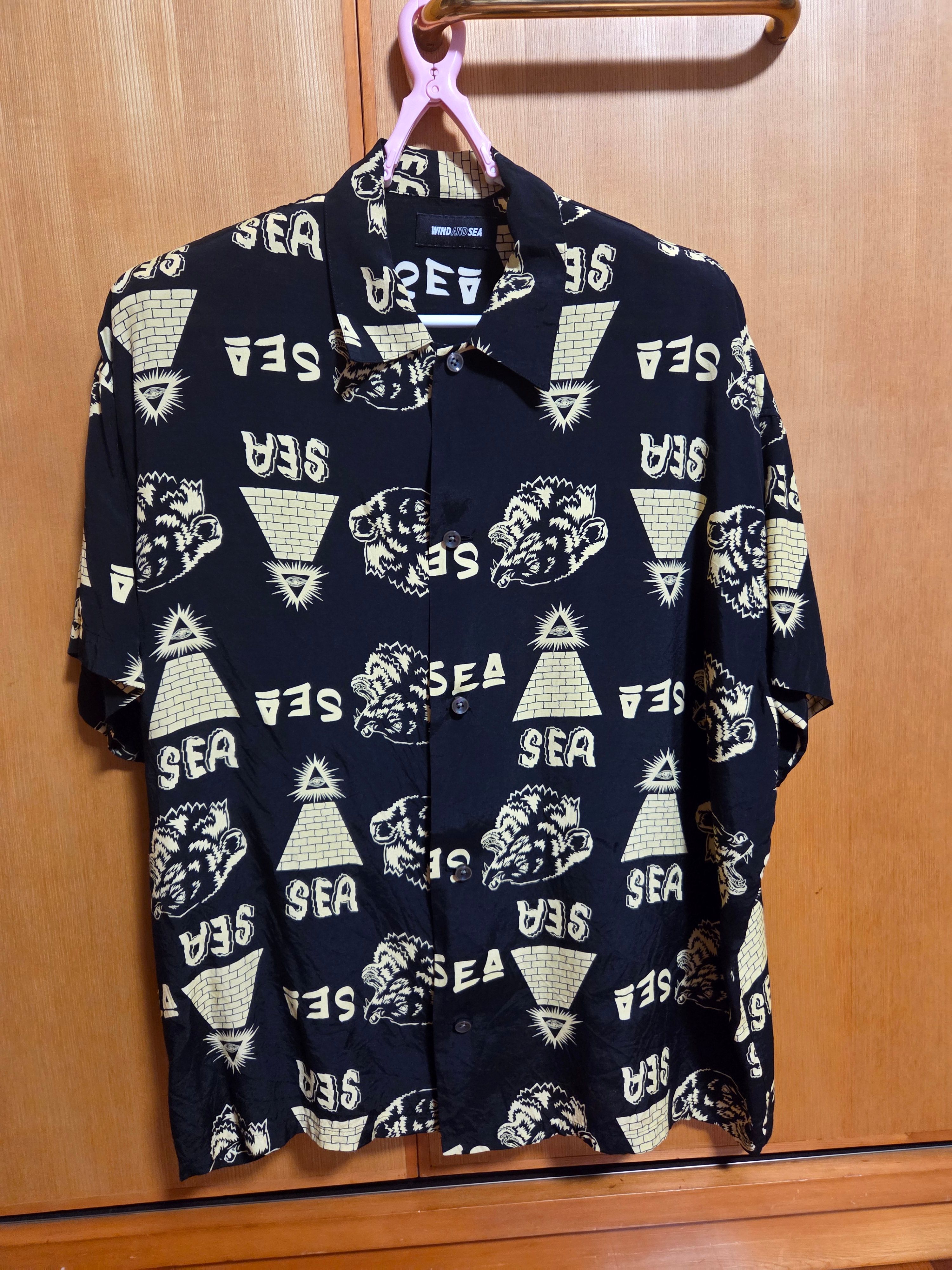 WIND AND SEA KOICHIRO TAKAGI X WDS ALOHA SHIRT "Black"
