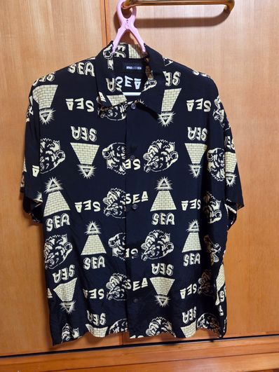 WIND AND SEA KOICHIRO TAKAGI X WDS ALOHA SHIRT "Black"