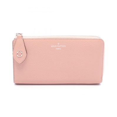 ルイ・ヴィトン LOUIS VUITTON ポルトフォイユコメット L型ファスナー長財布 財布 レザー トリヨンレザー トリヨンレザー マグノリア レディース ピンク系 M63103 【中古】