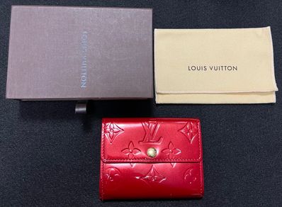 Louis Vuitton Monogram Empreinte Zippy Coin Purse "Scarlet"