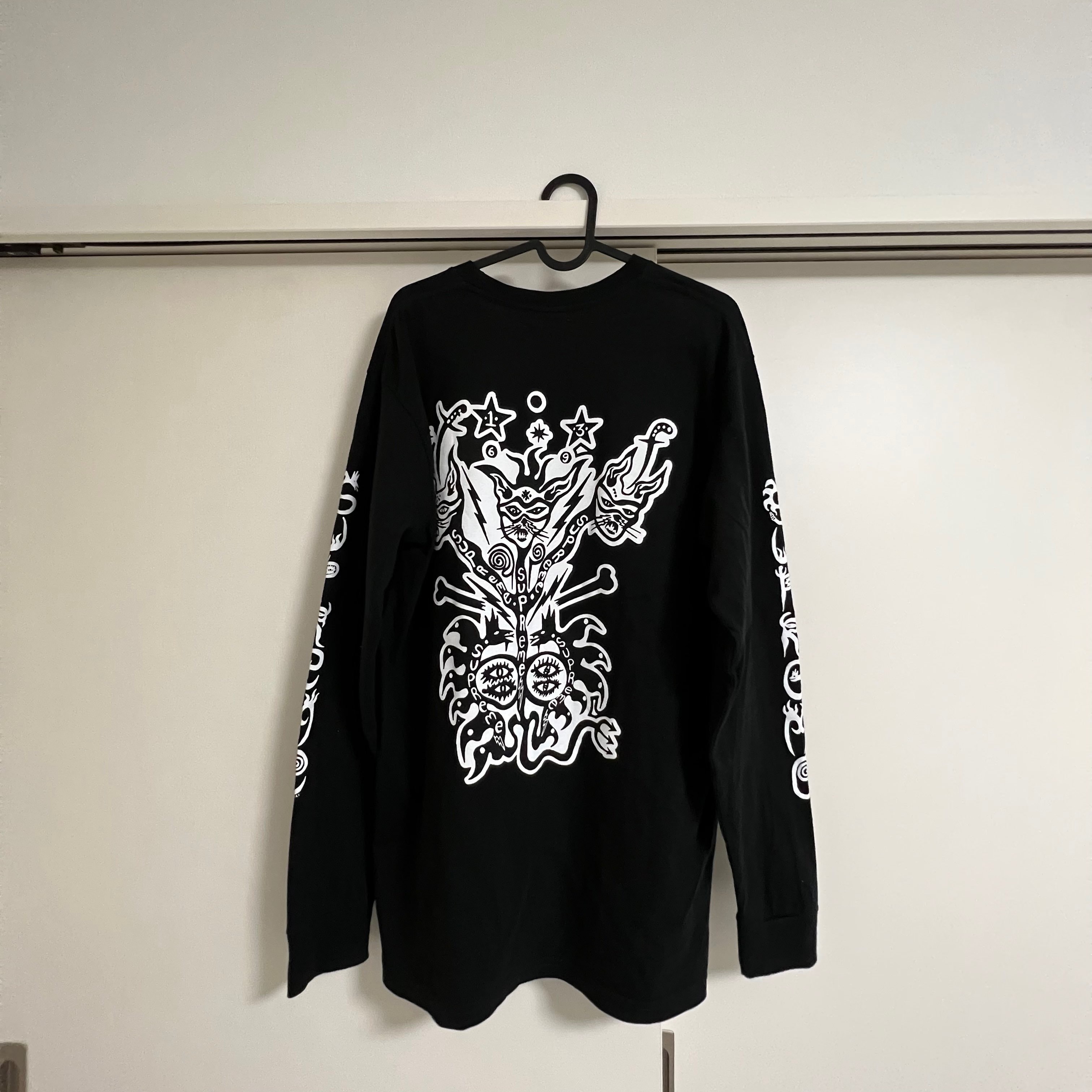 Supreme Clayton Patterson L/S Tee "Black"