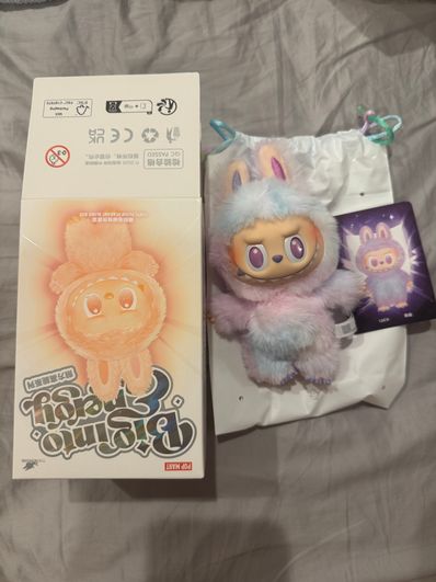 POP MART THE MONSTERS (LABUBU) Big into Energy Series Plush Pendant LUCK