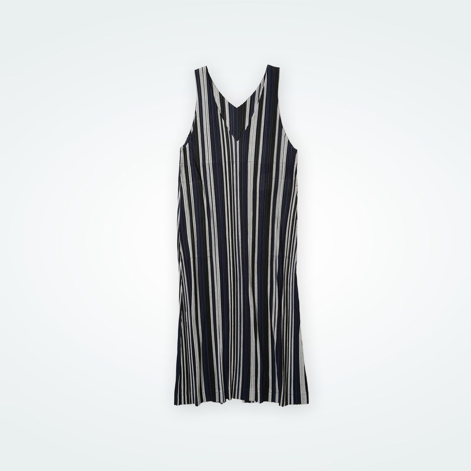 PLEATS PLEASE halter neck dress